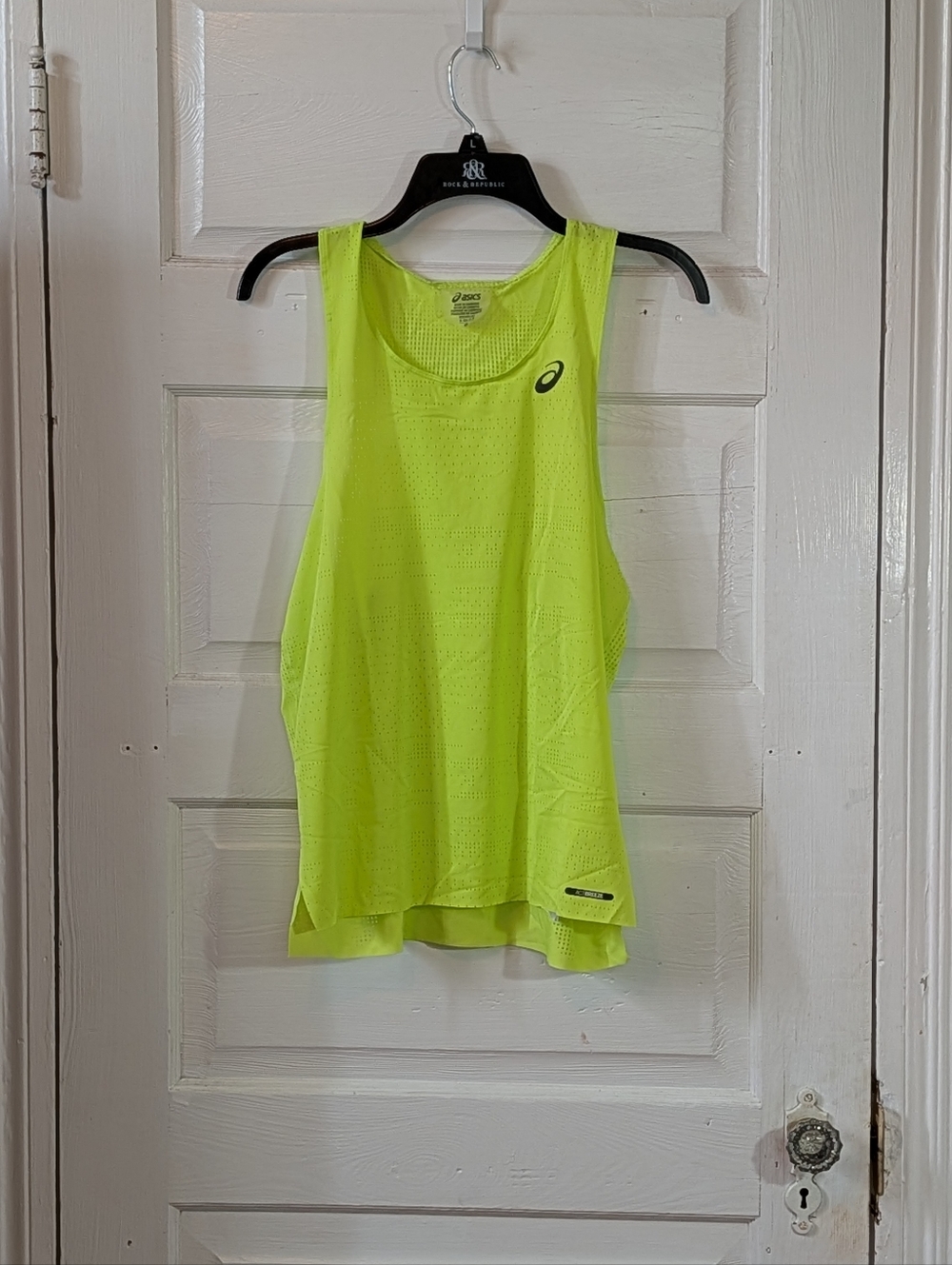 Asics Neon Lime Racerback Tank Top